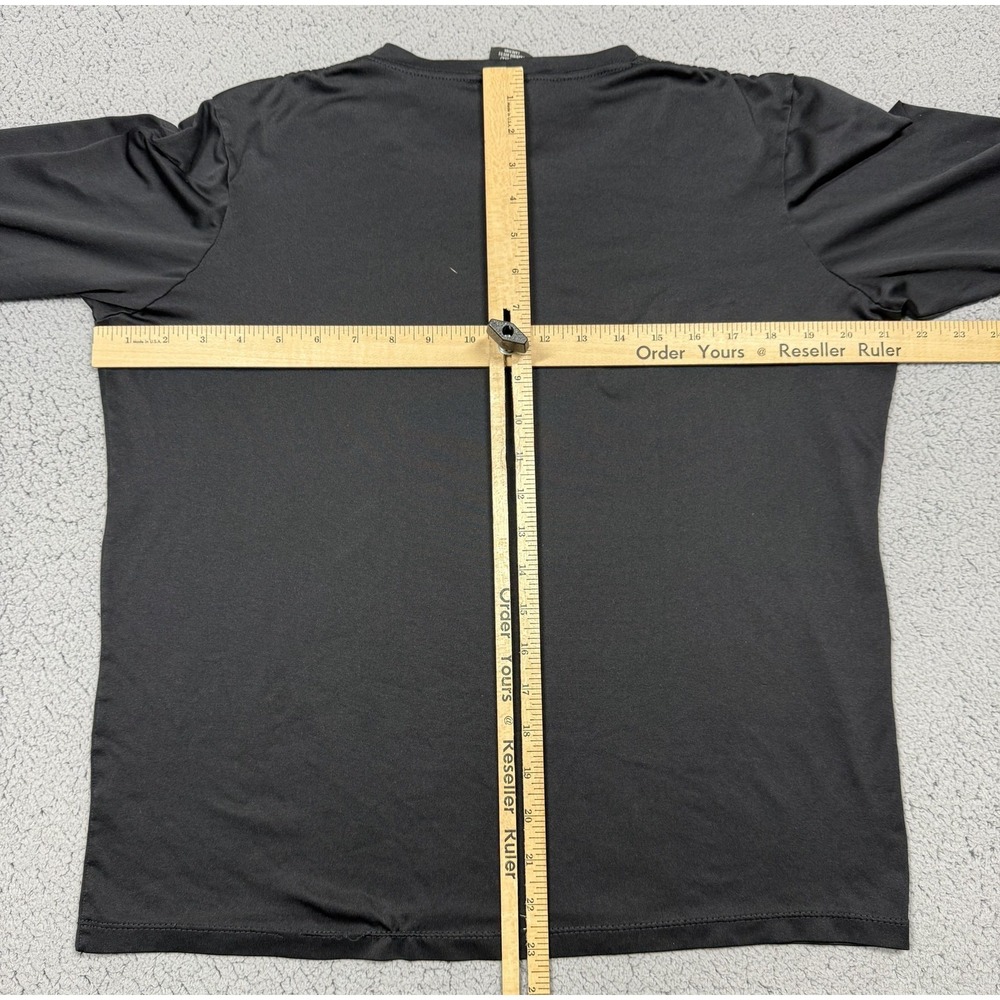 Vintage Patagonia Capilene Shirt Mens Medium Black Long Sleeve Baselayer Top - Picture 5 of 8